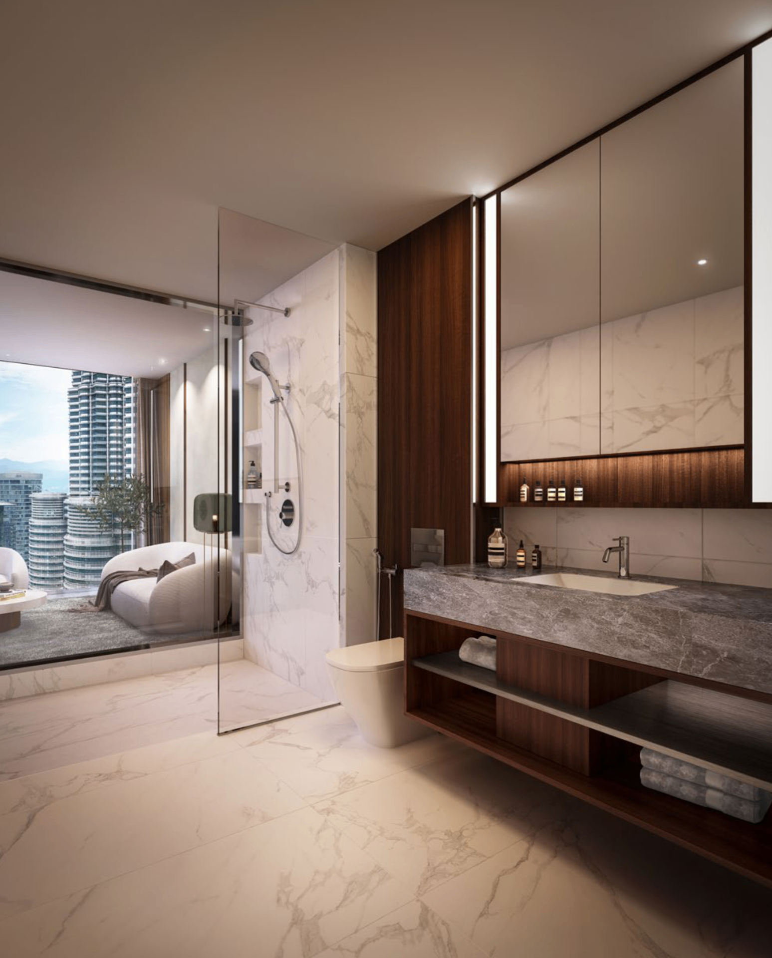 Bathroom — show unit